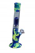 Bongo ze Szkła i Silikonu Fajka Wodna 35 cm Atomic