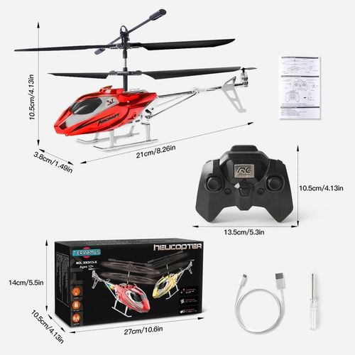 HELIKOPTER ZDALNIE STEROWANY RC SAMOLOT NA PILOT LED USB ŚMIGŁOWIEC 2.4G na Arena.pl