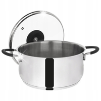 Garnek ORION DALIE z pokrywką stalowy nierdzewny 14 cm 1L PREMIUM