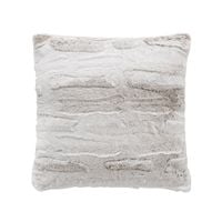 POSZEWKA DEKORACYJNA 45 X 45 CM POLIESTER BIAŁA OEKO-TEX