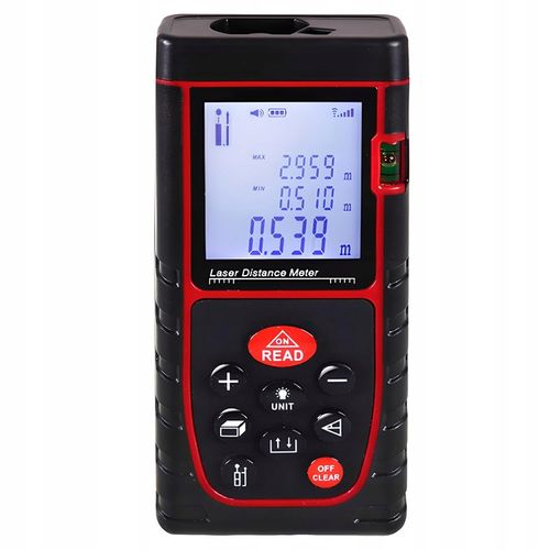 DALMIERZ LASEROWY KĄTOMIERZ CYFROWY MIERNIK ODLEGŁOŚCI POZIOMICA na Arena.pl