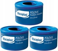 Polovis Jedwabny Plaster Na Rolce 5mx25mm