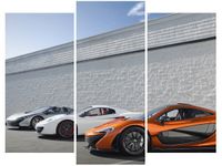 60 90CM OBRAZ 3 ELEM SPOTKANIE MCLAREN AXION23 ŚCIENNY DRUK PŁÓTNO