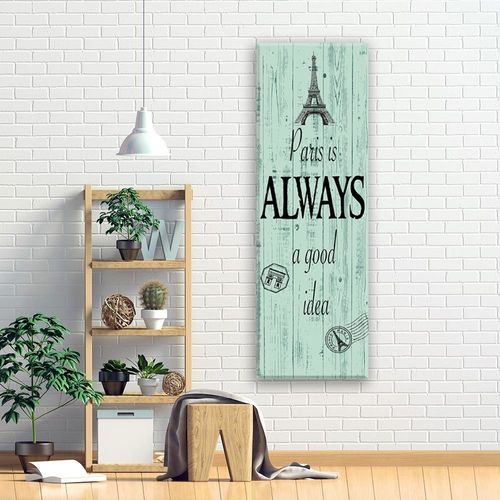 Deco Panel, Sentencja z wieżą Eiffla 45x140 na Arena.pl
