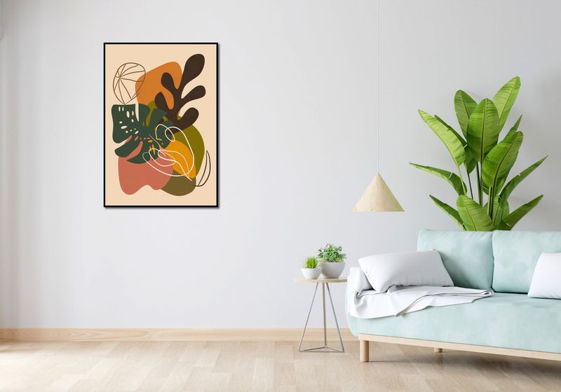 Plakat 68x98cm Leśna Kompozycja zdjęcie 4