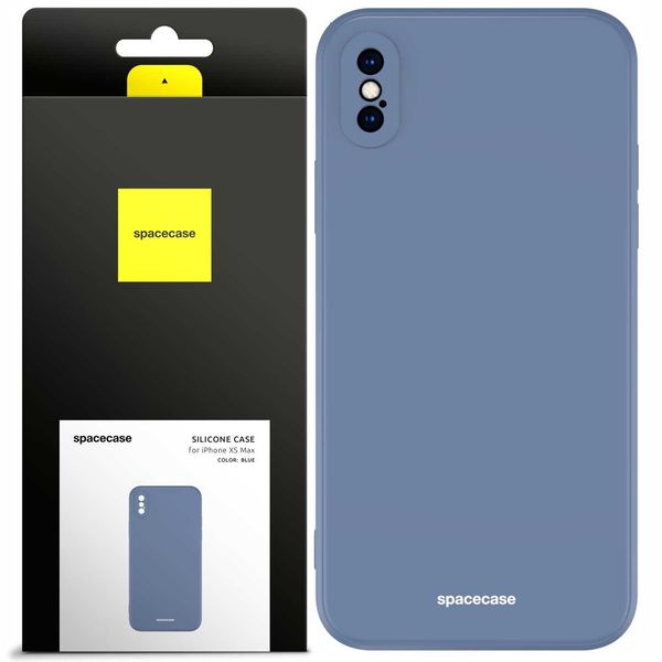Spacecase Silicone Case Iphone Xs Max Blue zdjęcie 1