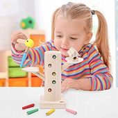 Gra zręcznościowa, magnetyczna DRZEWKO MONTESSORI