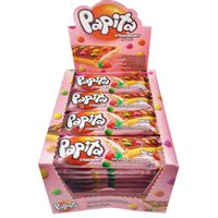 Batonik z nadzieniem truskawkowym i drażami 24szt*33g