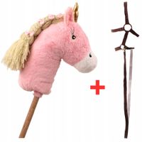 2 x HOBBY HORSE ZESTAW A3 DUŻY KONIK + WODZE + KANTAR PREZENT DLA DZIECKA