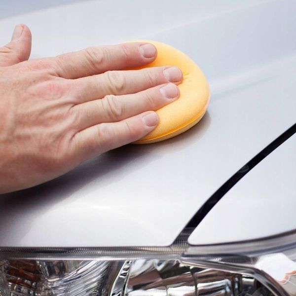 Meguiars Soft Foam Applicator Pad Aplikator Wosk Słoneczko Gąbka 2 szt zdjęcie 6