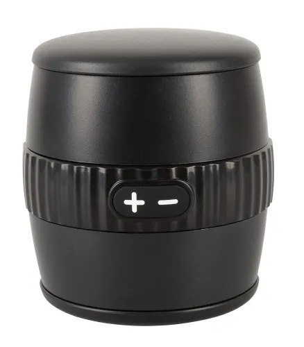 40 years donut czarny - kompaktowa maszyna intymna z 12 trybami wibracji na Arena.pl