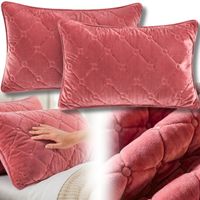 POSZEWKA NA PODUSZKĘ PIKOWANA PLUSZ 2 SZT 48x74CM