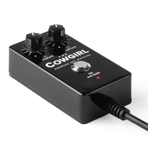 the cowgirl premium siedzisko intymne czarny - 6 trybow, sterowanie na Arena.pl