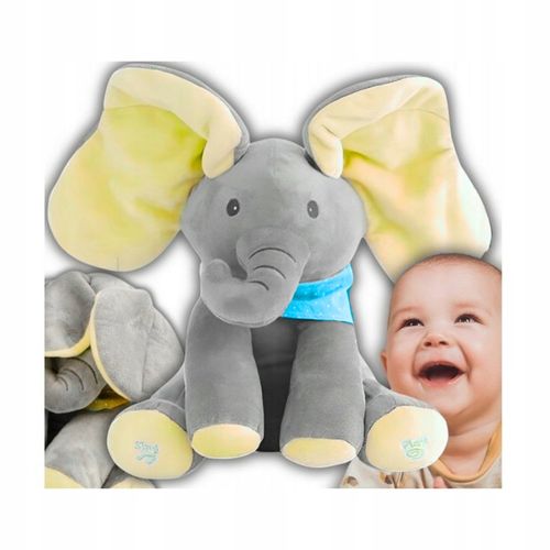 SŁONIK ŚPIEWAJĄCY MASKOTKA AKUKU INTERAKTYWNY SŁOŃ na Arena.pl