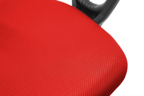 Fotel dziecięcy FD-3 materiałowy - Czerwony na Arena.pl