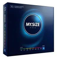 my.size pro 72 mm - prezerwatywy vytex ultracienkie 36 sztuk