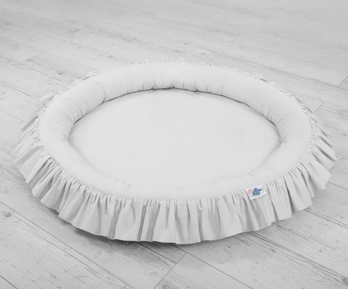 Gniazdko z falbanką - szare na Arena.pl