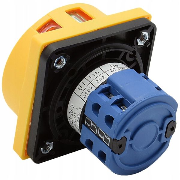 ŁĄCZNIK WŁĄCZNIK WYŁĄCZNIK OBROTOWY KRZYWKOWY 20A 3 FAZY TABLICOWY zdjęcie 2