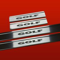 Listwa progowa VOLKSWAGEN GOLF MK4 Stal nierdzewna 304 połysk 4szt