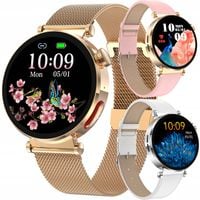 SMARTWATCH KARDIOWATCH DAMSKI GLUKOZA POMIAR EKG CIŚNIENIE PPG HRV MENU PL