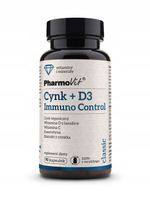 Cynk + D3 Immuno Control 90 kaps | Classic Pharmovit