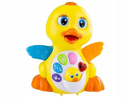 INTERAKTYWNA KACZUSZKA KACZKA GRA JEŹDZI MACHA SKRZYDEŁKAMI SERCE KWACZE na Arena.pl