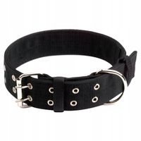 Obroża dla DUŻEGO PSA GRUBA PARCIANA MOCNA 66cm XL