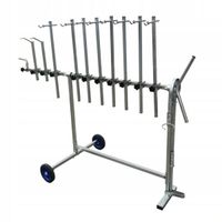 Obrotowy stojak lakierniczy 10 ramion SL2