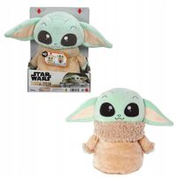 STAR WARS MANDALORIAN SKACZĄCY GROGU PLUSZAK MASKOTKA Z DŹWIĘKIEM DISNEY