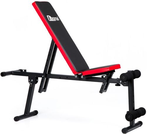 Ławka do Ćwiczeń Ławeczka Treningowa Regulowana Składana Skośna Abarqs LW-140 na Arena.pl