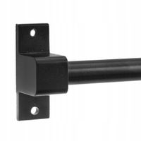 Reling kuchenny metalowy czarny 50,5 cm