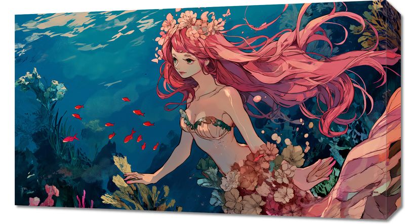 Obraz 70x40cm Nimfa Oceanu zdjęcie 1