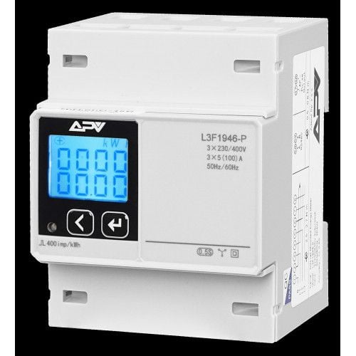 LICZNIK ENERGII TRÓJFAZOWY LCD MODBUS 100A RS485 IP54 na Arena.pl