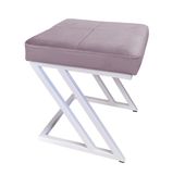 Pufa ZETA LOFT taboret podnóżek podstawa biała MG55