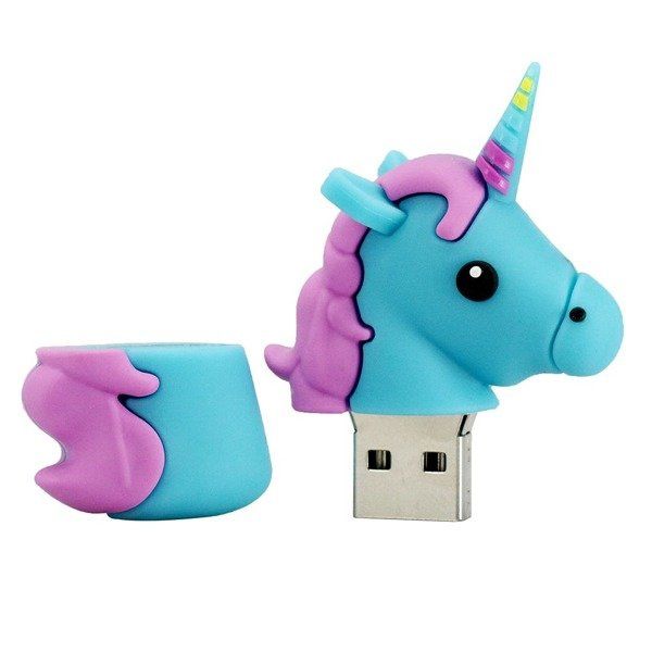 PENDRIVE USB SZYBKI FLASH DRIVE ULTRA PAMIĘĆ ZAWIESZKA PEN JEDNOROŻEC 32GB zdjęcie 2