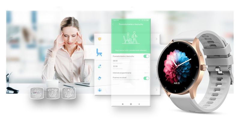 smartwatch gravity gt2-5 zdjęcie 15