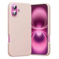 Etui Vention Silikonowe MagSafe DO iPhone 16 Plus Różowe