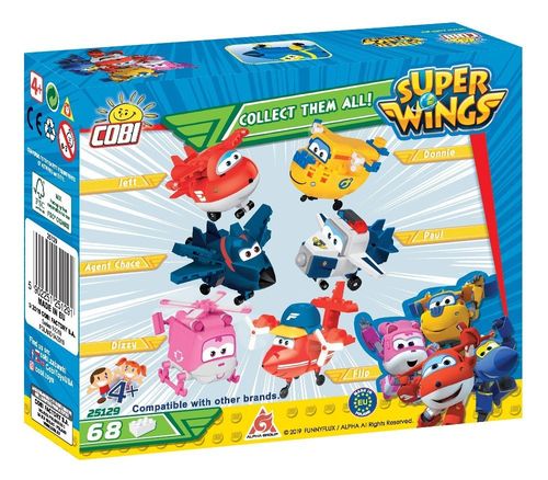 Klocki Super Wings 68 elementów Jerome na Arena.pl