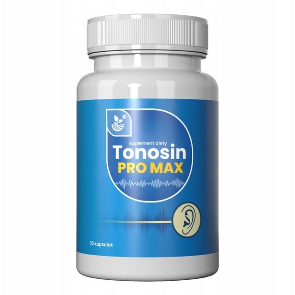 Tonosin Pro Max - poprawa słuchu 30 kapsułek zdjęcie 1