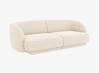 SOFA 2-OSOBOWA MILEY SZENIL JASNY BEŻ