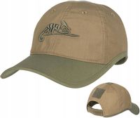 Czapka z Daszkiem HELIKON LOGO Bejsbolówka Regulowana Coyote / Olive Green