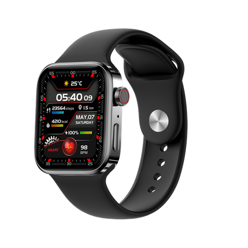 YAXO Smartwatch TAMPA Titanium Black na Arena.pl