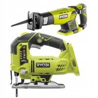 ZESTAW RYOBI PIŁA SZABLASTA 18V + RYOBI WYRZYNARKA 18V