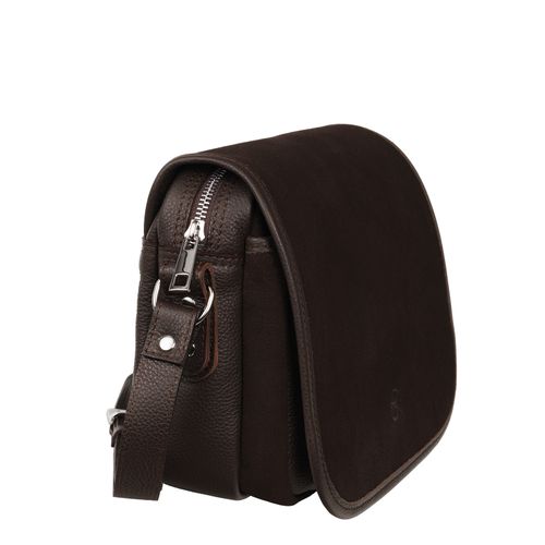 Brązowa torebka damska ze skóry licowej i zamszu Canaletto TD624s19-348 na Arena.pl