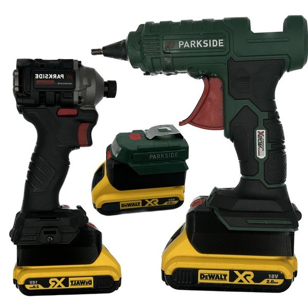 Adapter DeWalt do urządzeń Parkside Przejściówka Parkside Performance zdjęcie 2