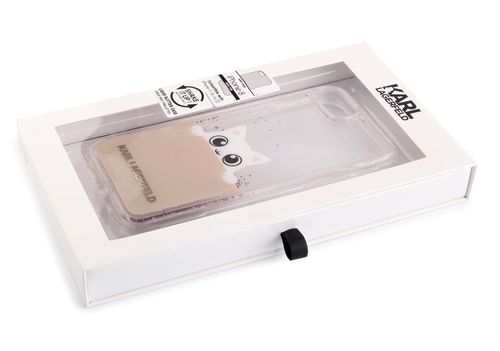 KARL LAGERFELD LIQUID GLITTER etui iPhone 7/8 4,7 na Arena.pl