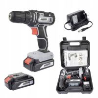 Wkrętarka AKUMULATOROWA 20V 1.5Ah WIERTARKA 2x akumulator WALIZKA