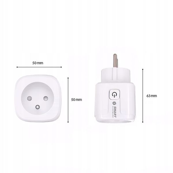 INTELIGENTNE SMART HOME STEROWANE GNIAZDKO WIFI WATOMIERZ PROGRAMATOR zdjęcie 8