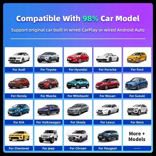 ADAPTER CARPLAY ANDROID AUTO 2w1 BEZPRZEWODOWY CAR PLAY BLUETOOTH iOS na Arena.pl