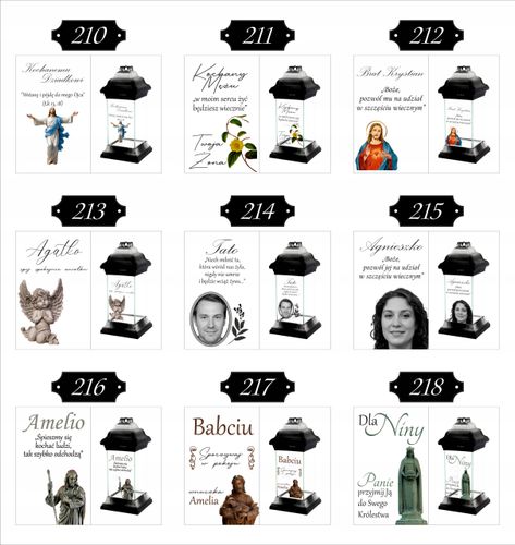 Personalizowany ZNICZ SREBRNY wszystkich świętych DLA TATY OJCA twój napis na Arena.pl